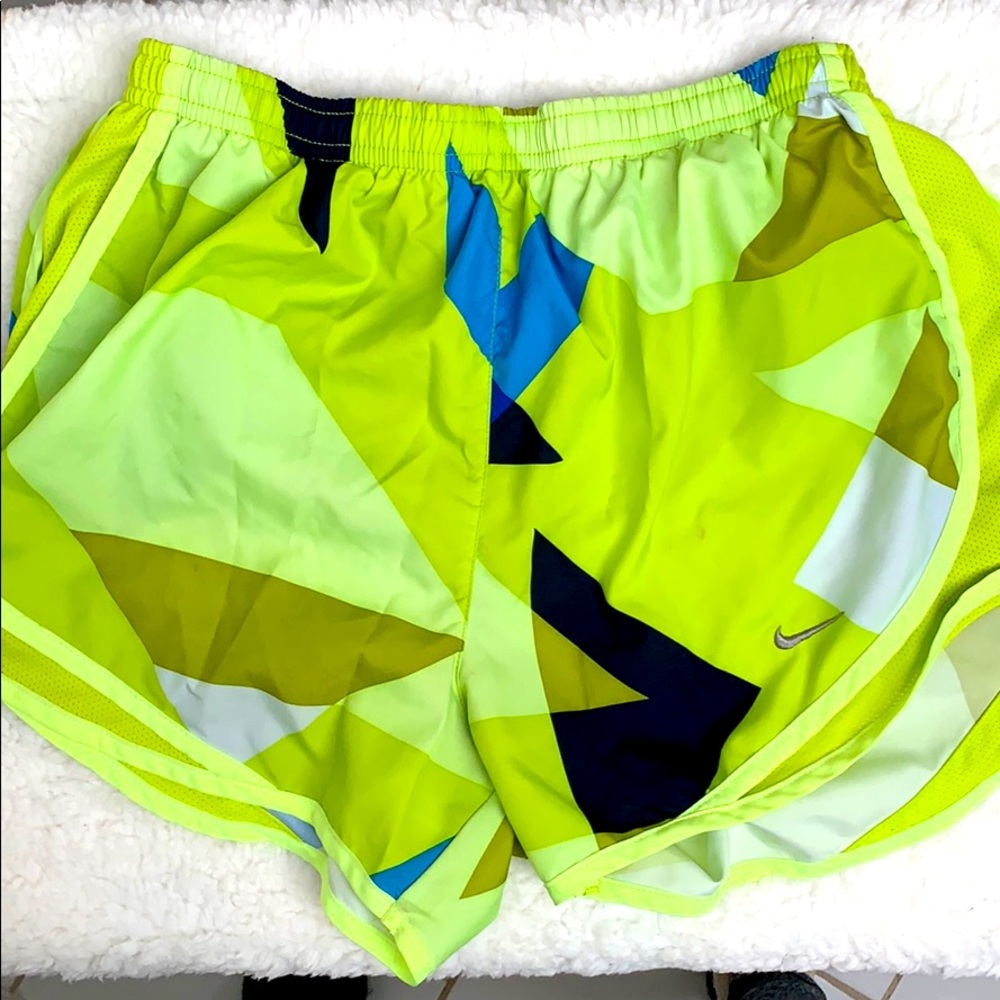 Nike Dri-fit neon shorts